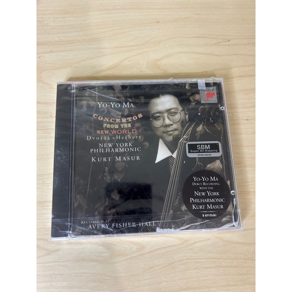 Yo-Yo Ma Concertos From The New World Dvorak Herbert CD Sony Classical SK 67173
